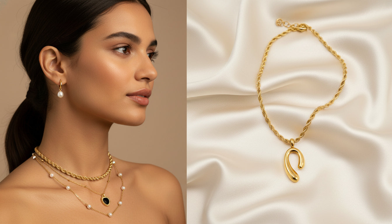 How to Layer Necklaces Like a Stylist