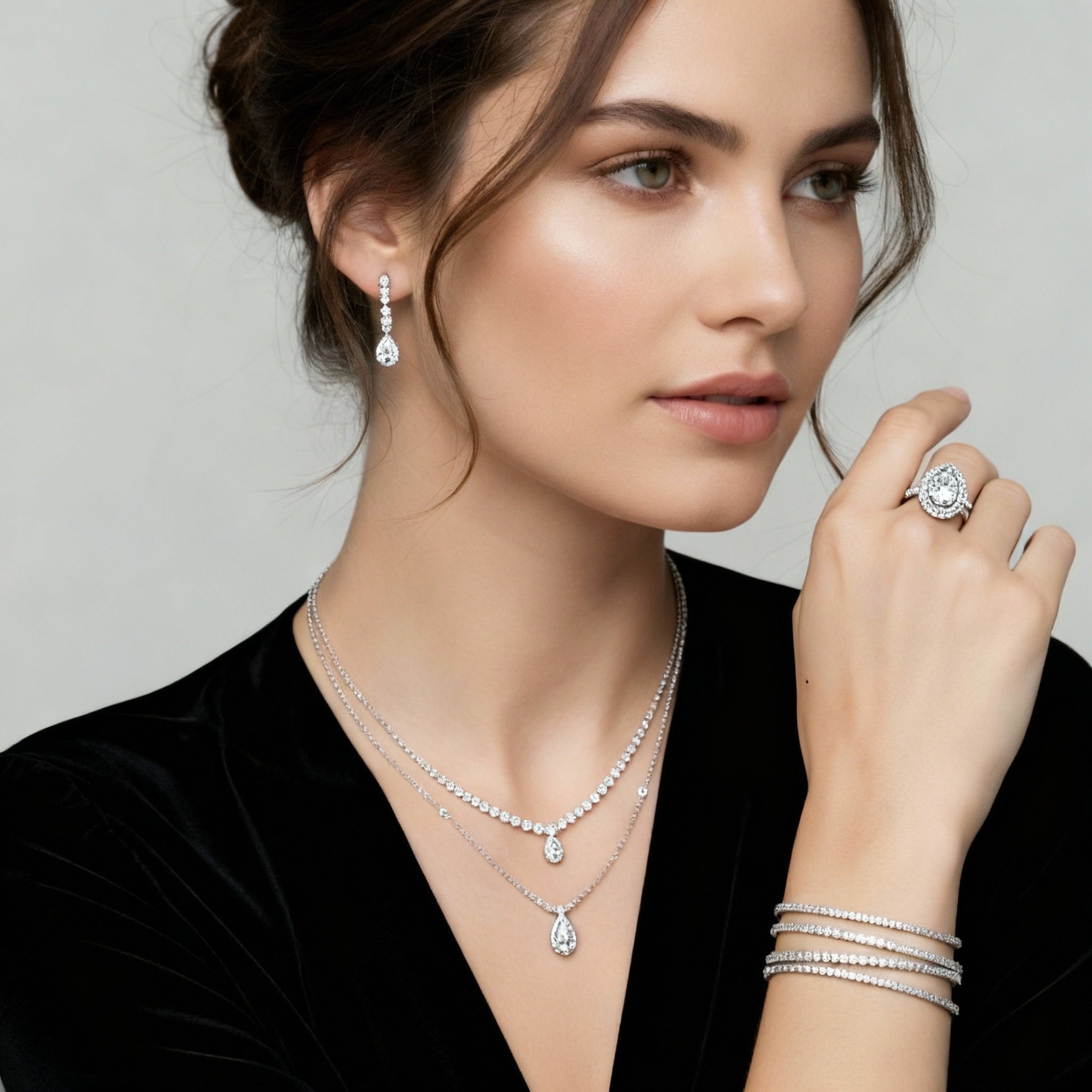 Sterling silver ring worn for everyday styling with a timeless look.